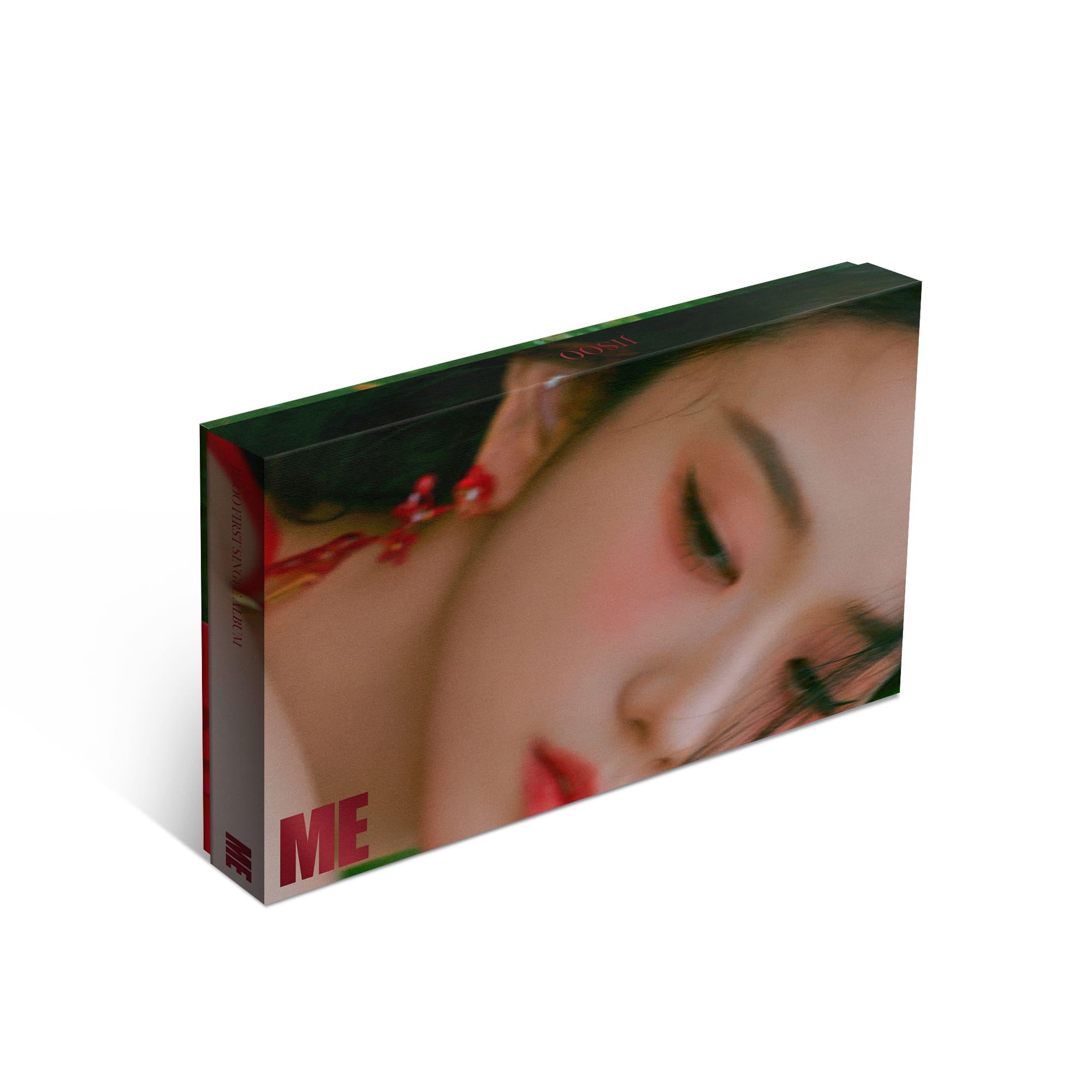 JISOO - 1st Single Album [ME] Red / Black Ver.