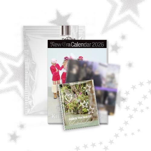 KiiiKiii - The 2nd EP [Delulu Pack] Calendar Ver. / Crystal Ball Ver. / Headphone Ver.