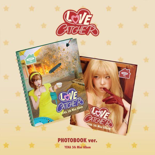 YENA - 5th Mini Album [LOVE CATCHER] (PHOTOBOOK Ver.) (CUPID Ver. / CATCH Ver.)