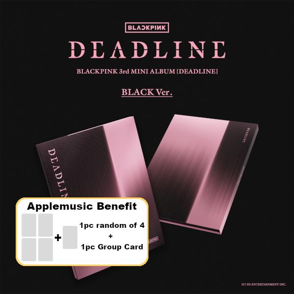 BLACKPINK - 3rd Mini Album [DEADLINE] BLACK Ver. / PINK Ver.