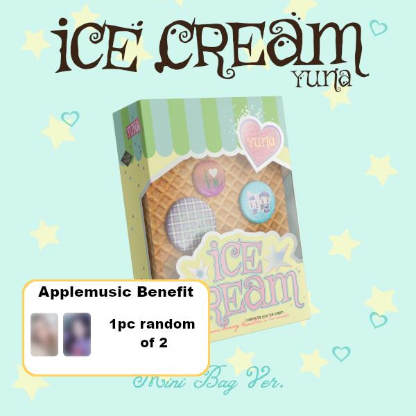 YUNA (ITZY) - 1st Mini Album [Ice Cream] (MINI BAG Ver.) (MD Ver.)