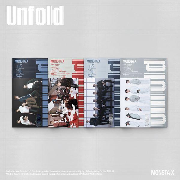 MONSTA X - [Unfold] (Heartbreak Ver. / Thirst Ver. / Heal Ver. / Alive Ver.)