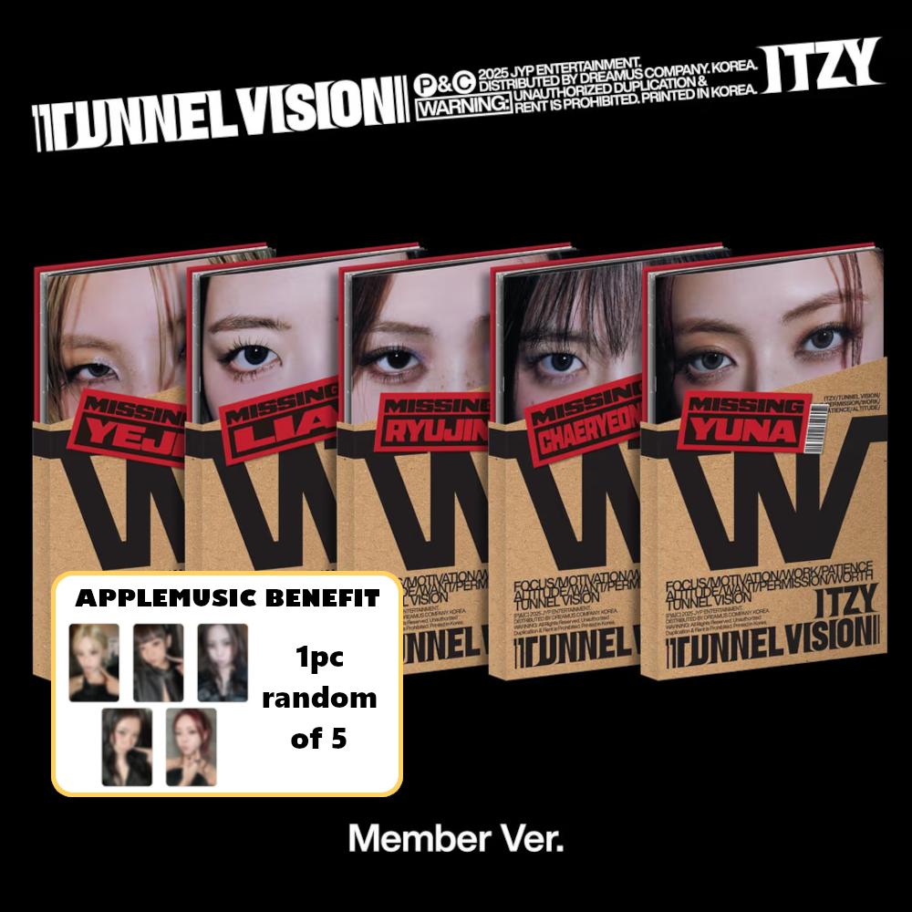 ITZY - 11th Mini Album [TUNNEL VISION] Member Ver.